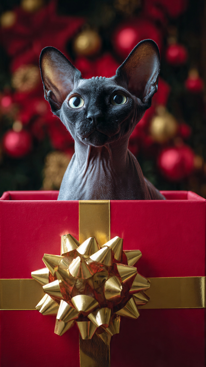 el mejor regalo es un gtao sphynx y tú con él